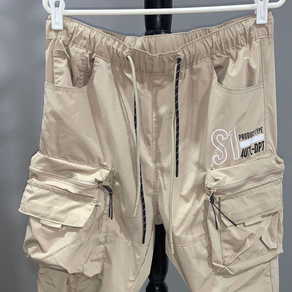 Smoke Rise Cargo Utility Nylon Pants Size Large - Picture 8 of 15
